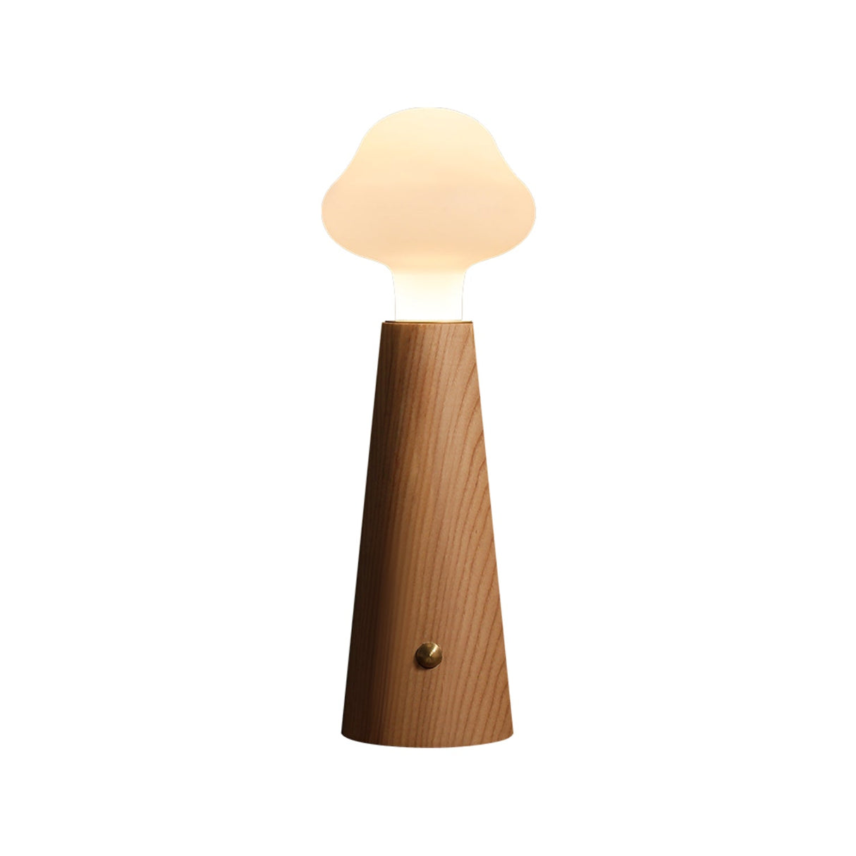 Cloud Table Lamp  Natural Wood Base with LED Light - Product detail 25