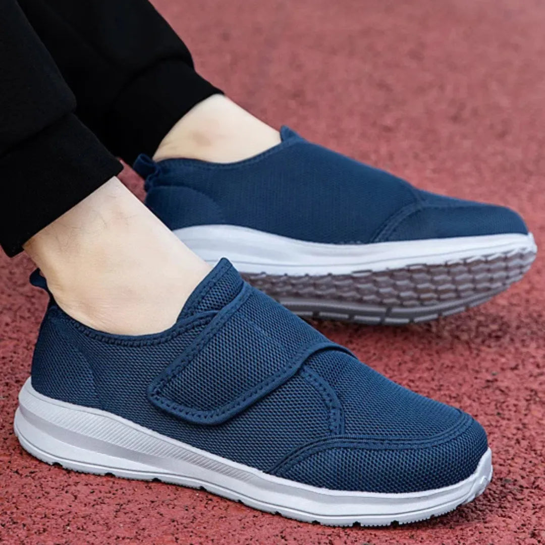 Orthopedic Mens Sneakers Velcro Breathable Mesh Support - Product detail 7