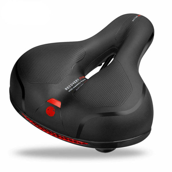 Gel Padded Bicycle Saddle Shock Absorbing Memory Foam Comfort Seat - Product showcase