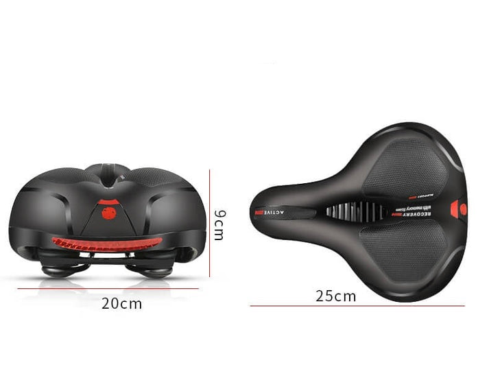 Gel Padded Bicycle Saddle Shock Absorbing Memory Foam Comfort Seat - Product detail 7