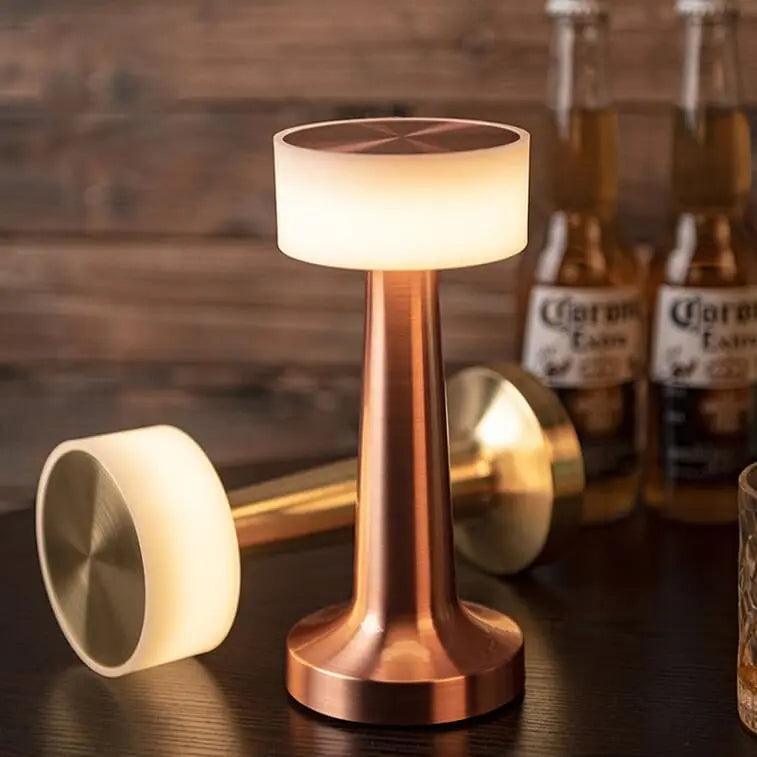 Modern Table Lamp Brushed Gold LED Design - Product detail 7