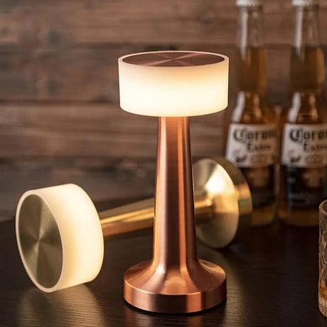 Modern Table Lamp  Brushed Gold LED Design - Product detail 7