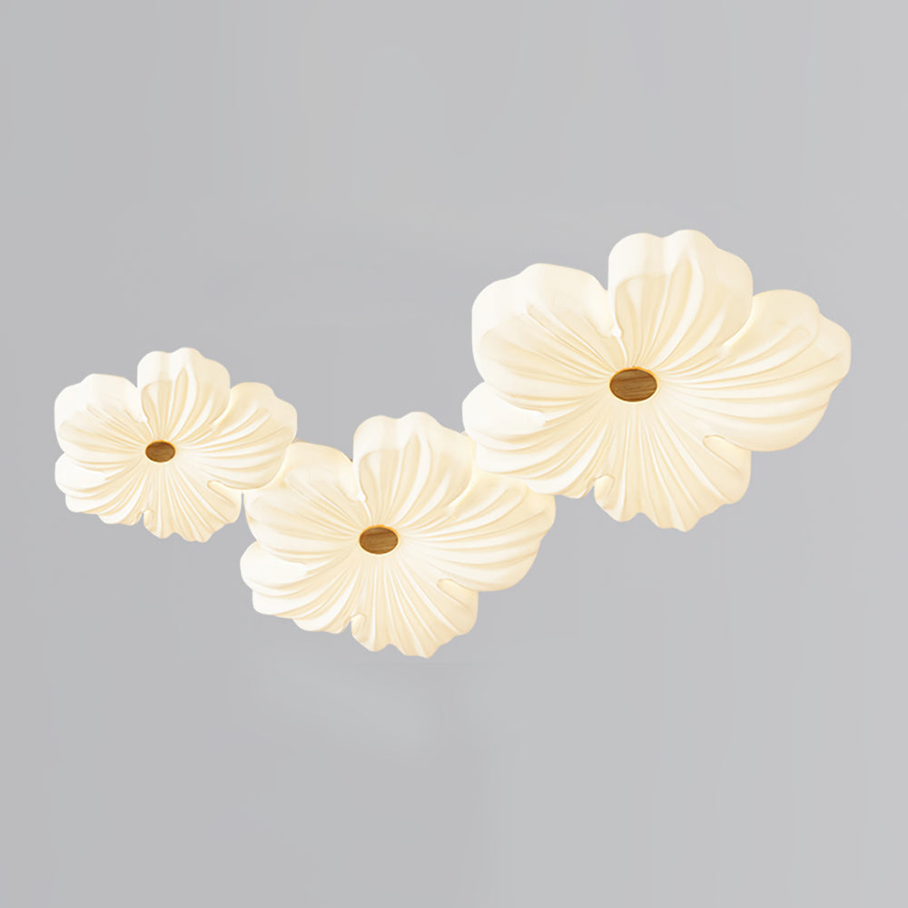 Modern Flower Ceiling Light White Floral LED Pendant - Product detail 14