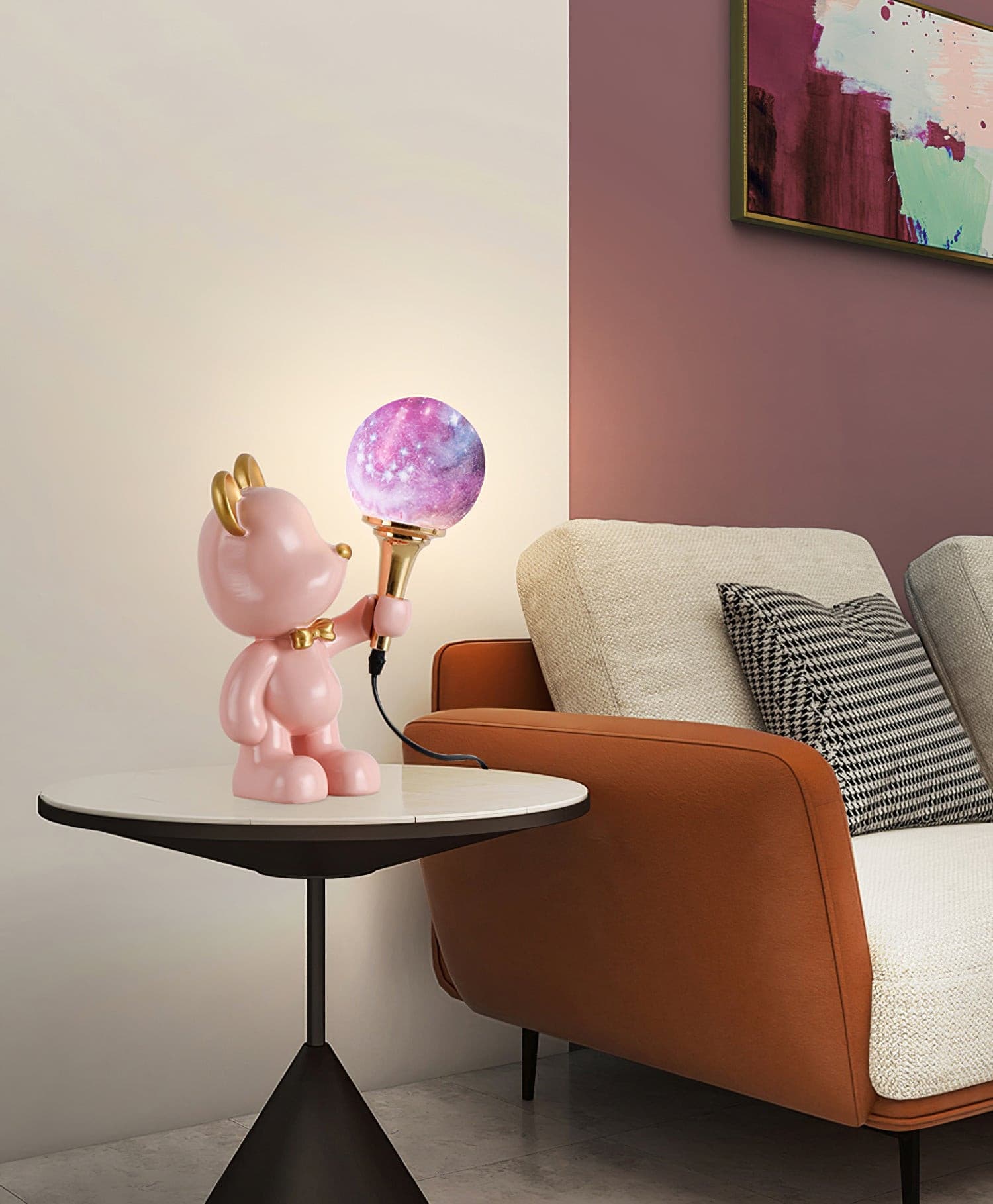 Kids Night Light  Bear Design Star Projector Lamp - Product detail 15