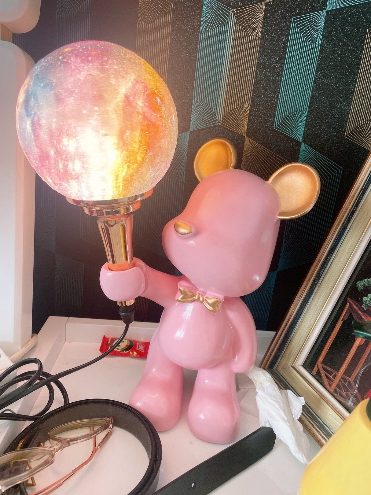 Kids Night Light  Bear Design Star Projector Lamp - Product detail 19