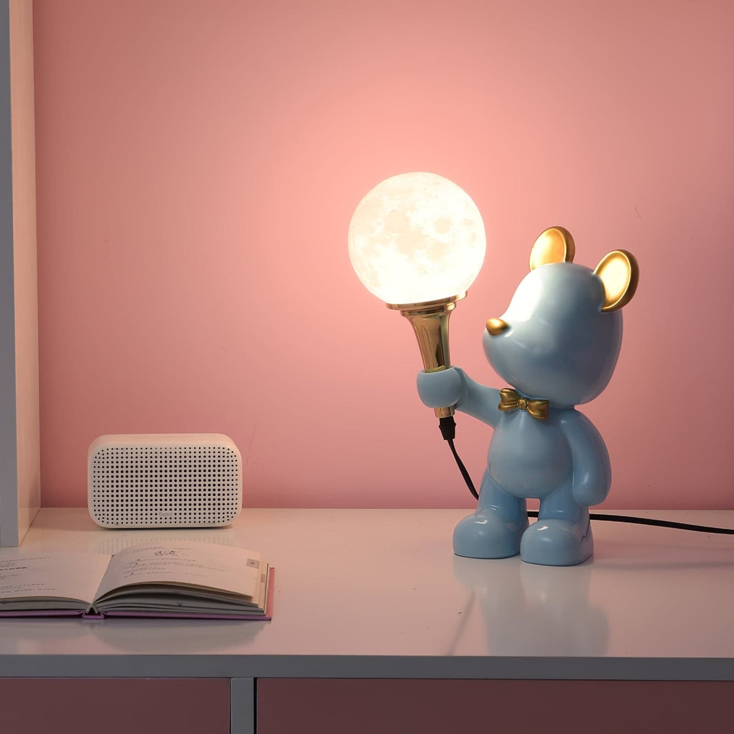 Kids Night Light  Bear Design Star Projector Lamp - Product detail 4