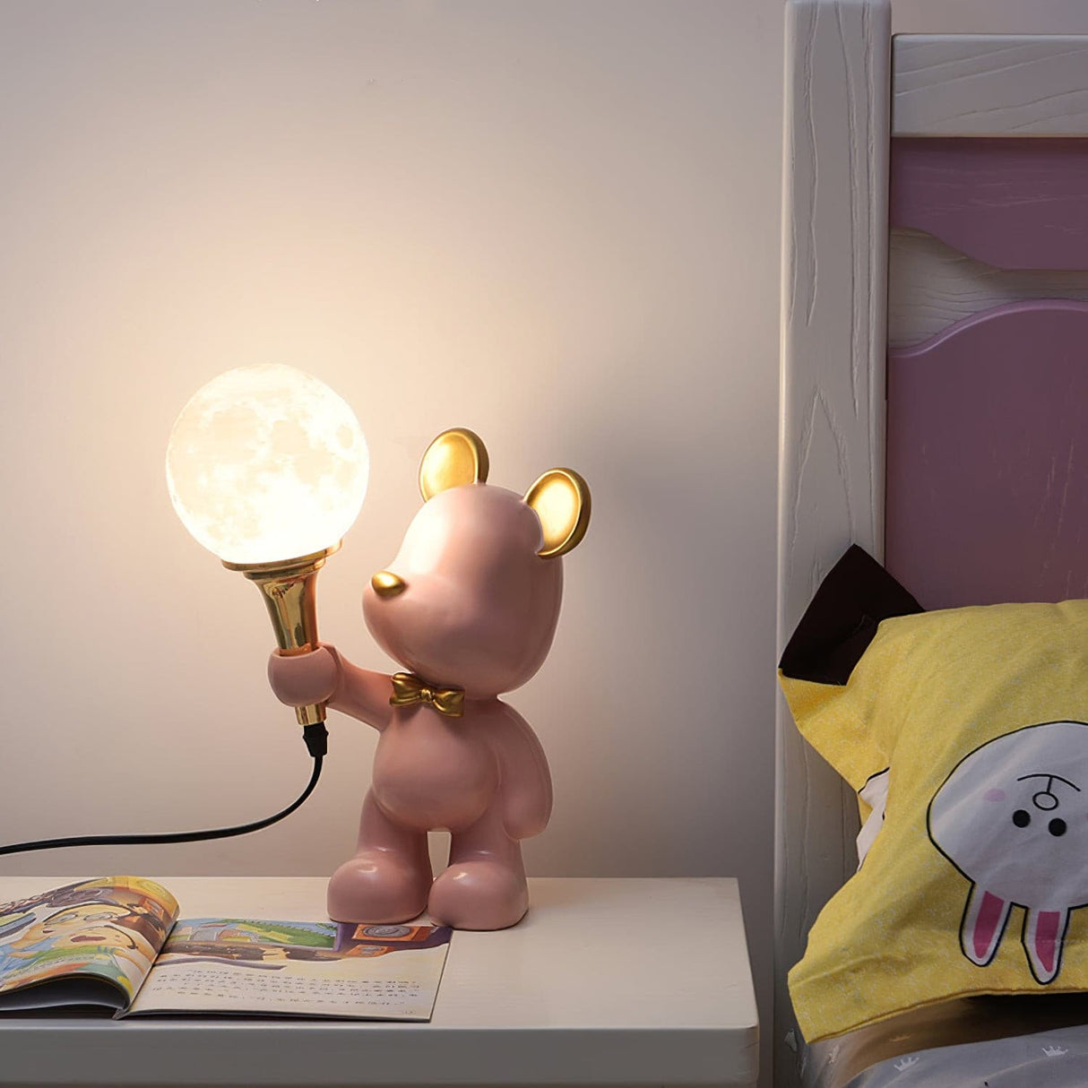 Kids Night Light  Bear Design Star Projector Lamp - Product detail 5