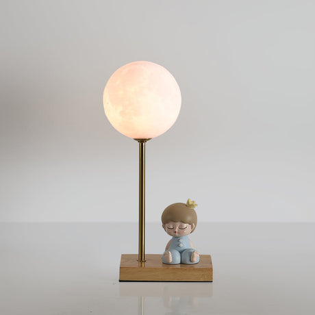 Moon Shape Table Lamp  LED Astronaut Design - Product detail 36