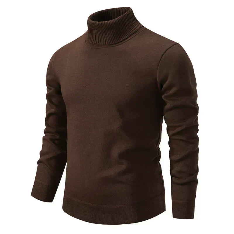 Essential Turtleneck Sweater  Premium Knit Slim Fit Design - Product detail 7
