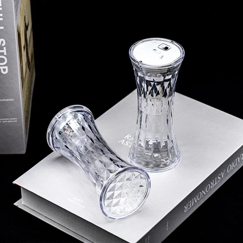 Crystal LED Reading Lamp  Diamond-Cut Clear Design - Product detail 4