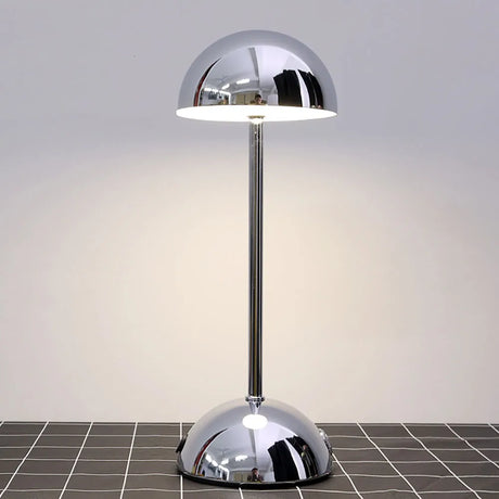 Modern LED Table Lamp  Brushed Gold Metal Design - Product detail 4