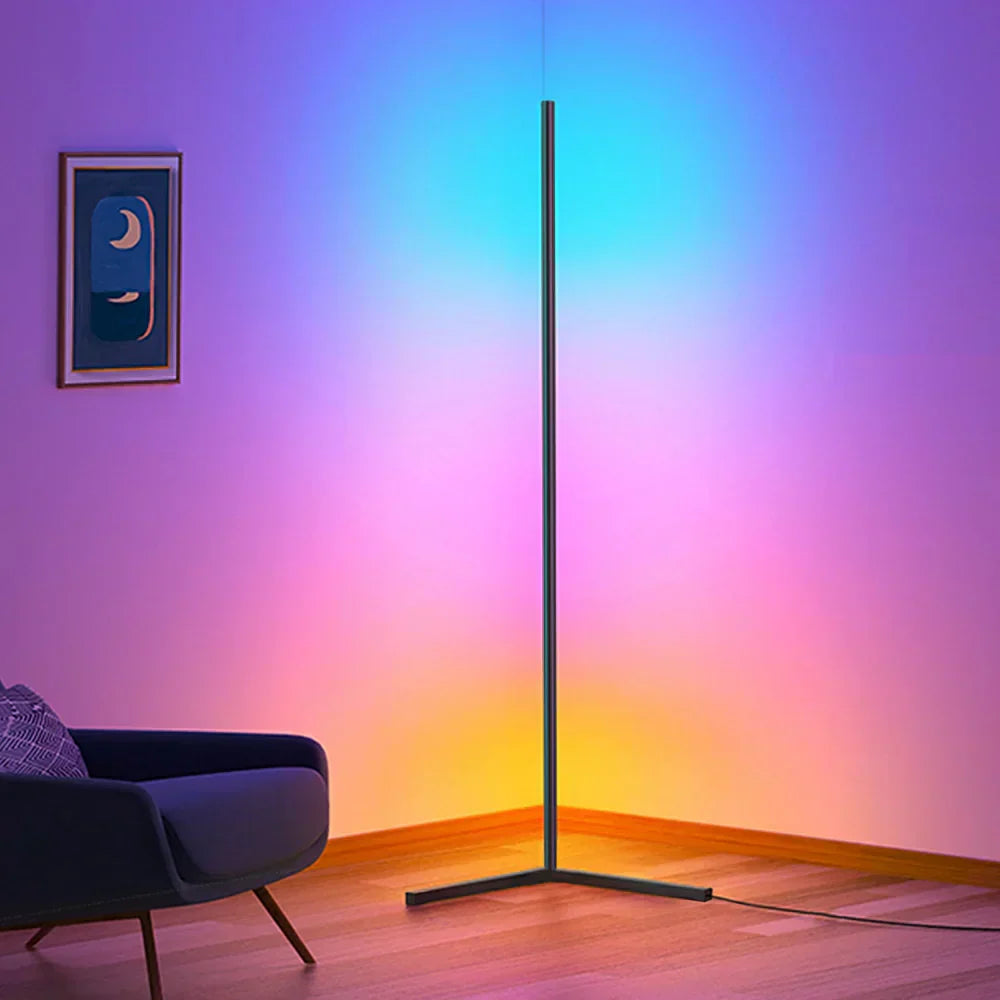 Smart LED Floor Lamp  Minimalist Aluminum Design - Product detail 4