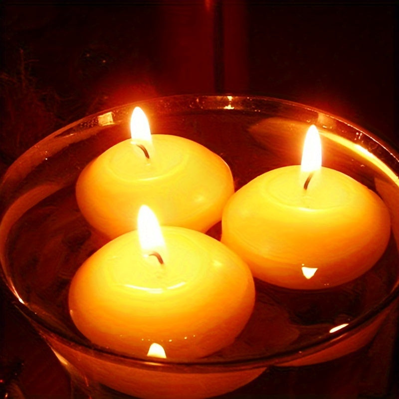 Floating Candles Set  Smokeless Paraffin Wax Design - Product detail 7