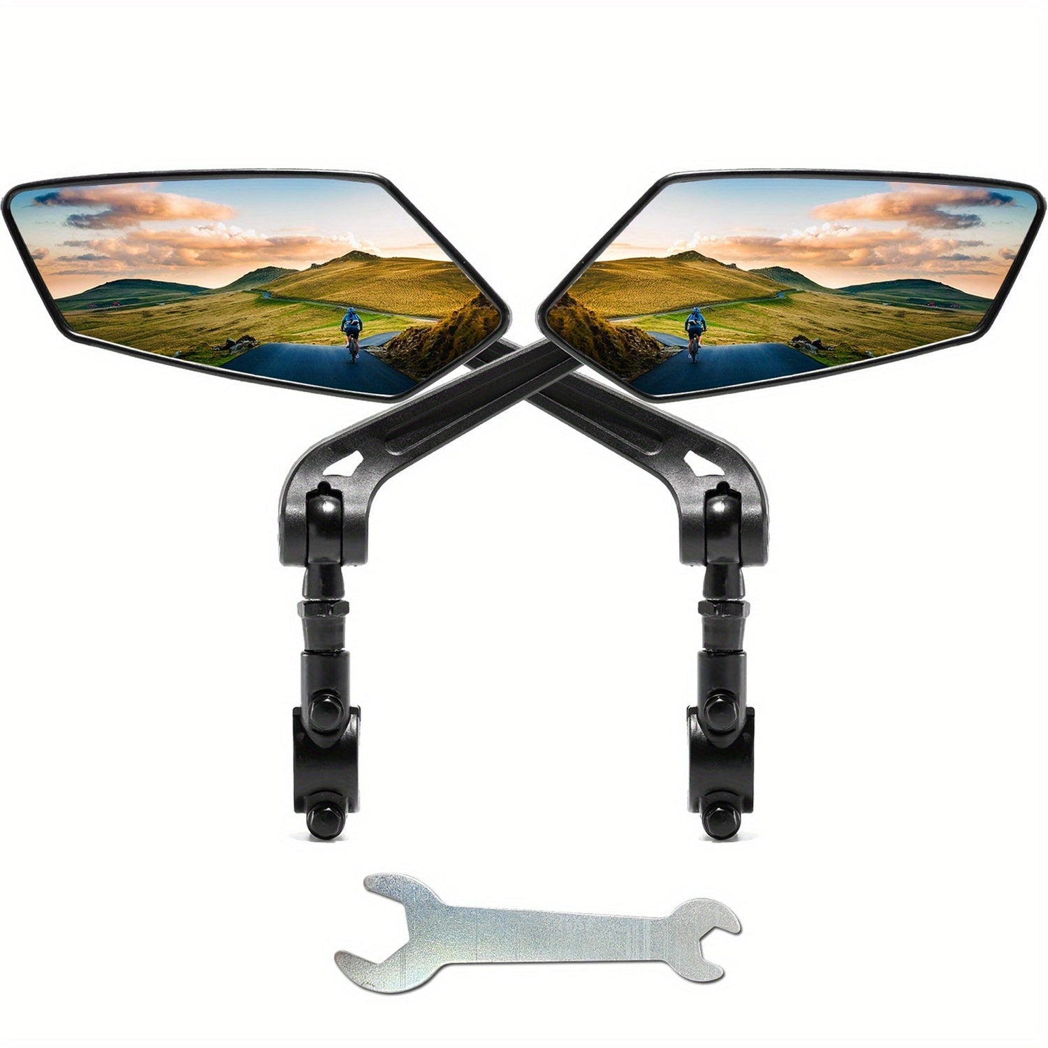 Bike Rearview Mirror  360 Rotatable Wide-Angle Design - Product detail 4