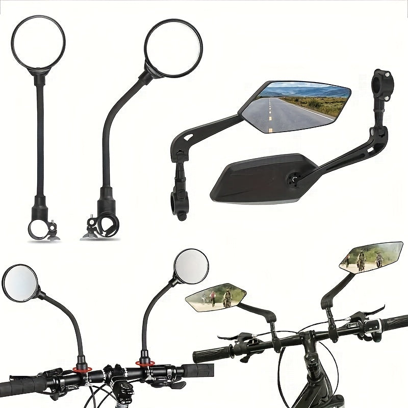 Bike Safety Mirrors 360 HD Rearview Set - Product example