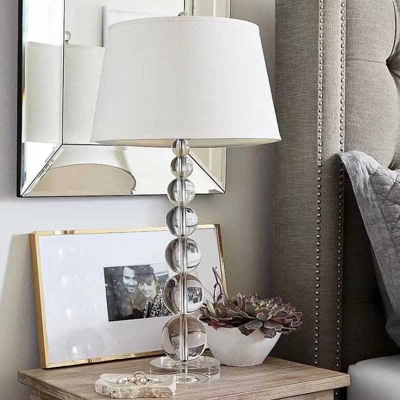 Crystal Table Lamp Stacked Globe Base Design - Product detail 17