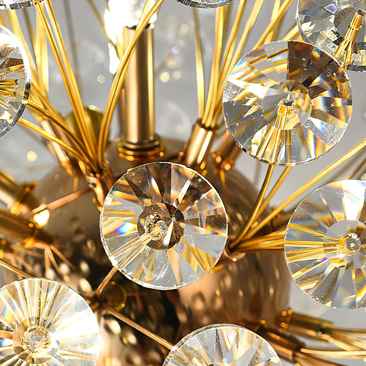 Crystal Table Lamp Dandelion Sphere Design - Product detail 10