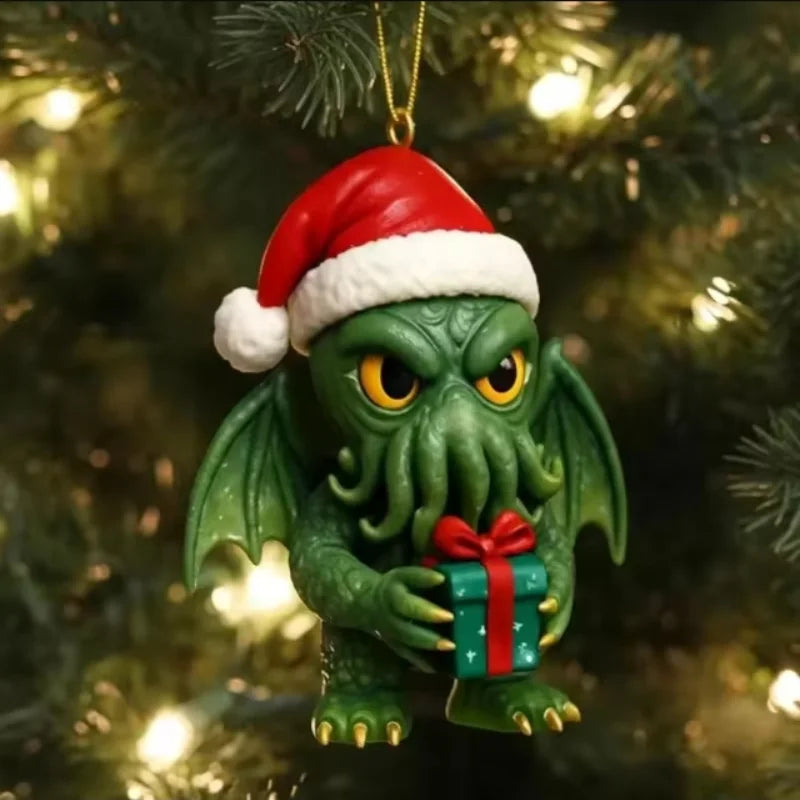Cthulhu Horror Advent Calendar 24 Acrylic Christmas Ornaments - Product detail 5