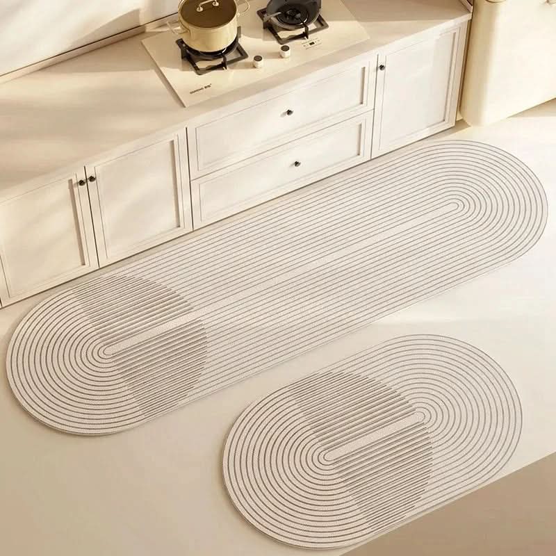 Striped Kitchen Mat Anti-Fatigue Ergonomic Design - Product detail 5