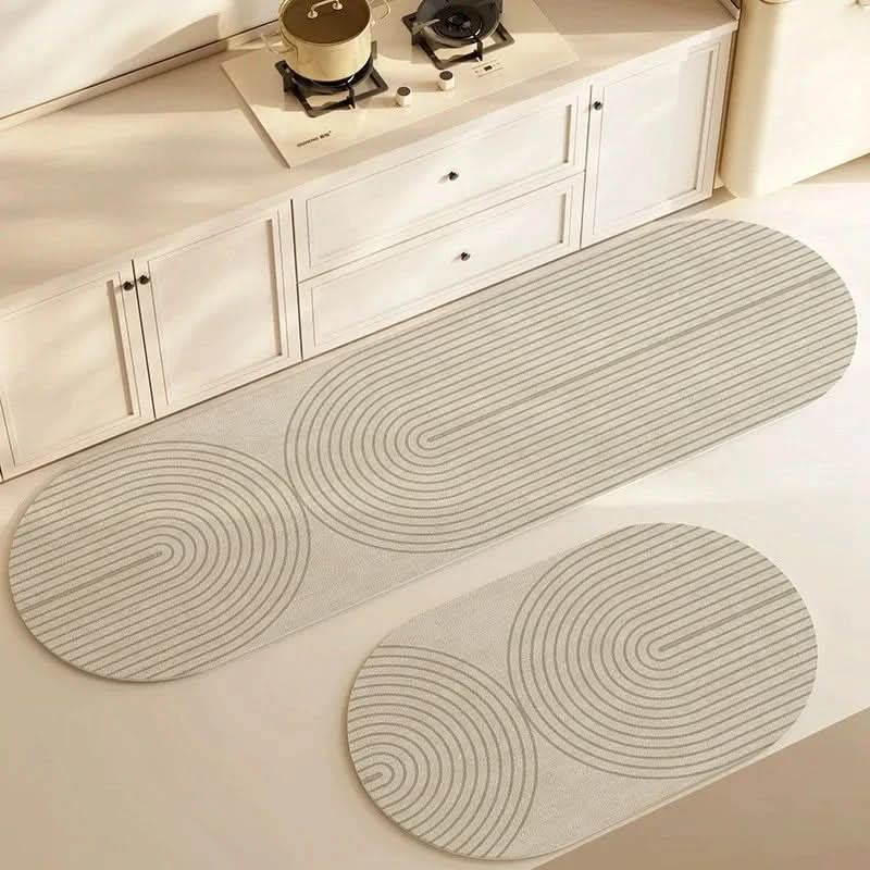 Striped Kitchen Mat Anti-Fatigue Ergonomic Design - Product detail 6