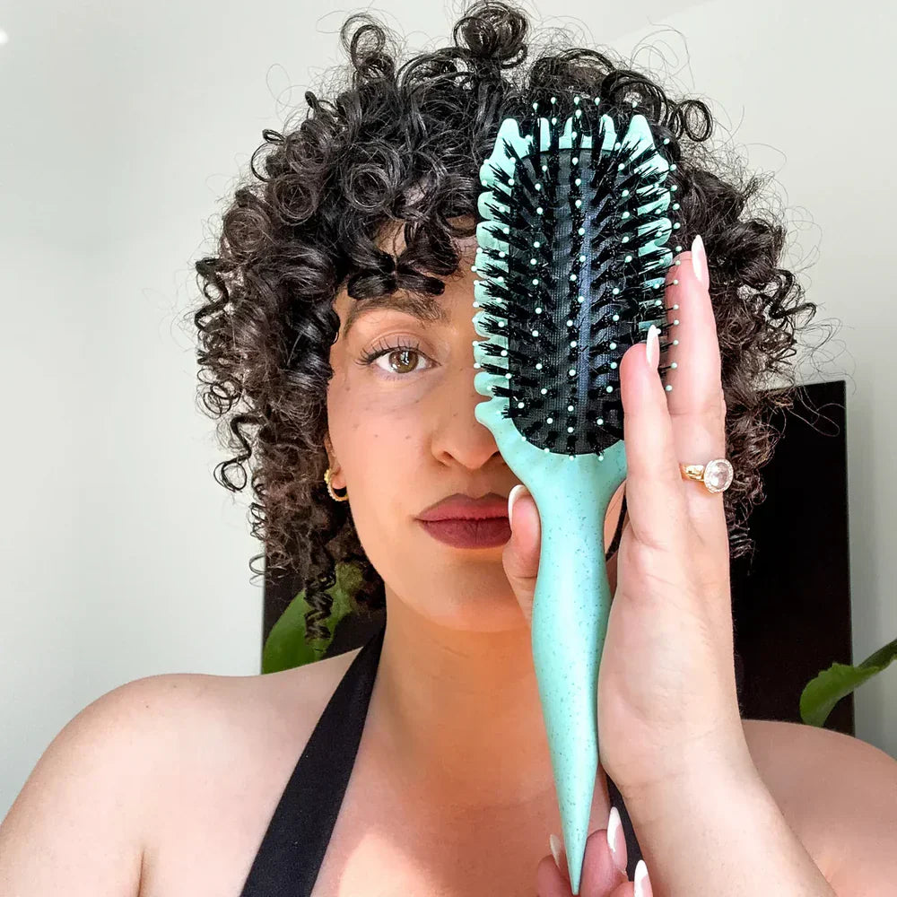 Detangling Hair Brush Effortless Curl Definition Tool - Product showcase