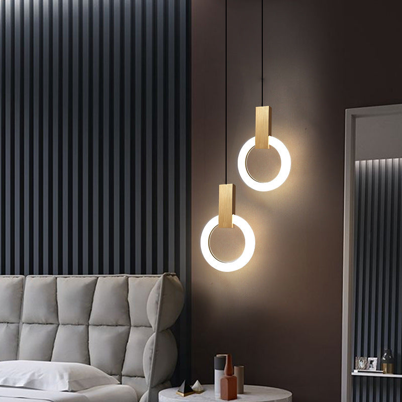 Nordic Ring Pendant Light LED Circle Design - Product detail 9
