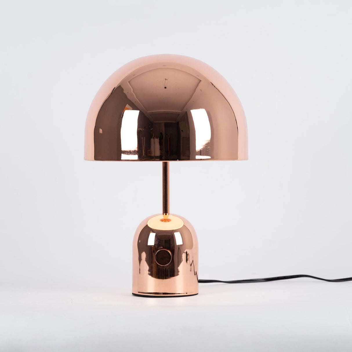 Modern Table Lamp Chrome Bell Glass Design - Product detail 31