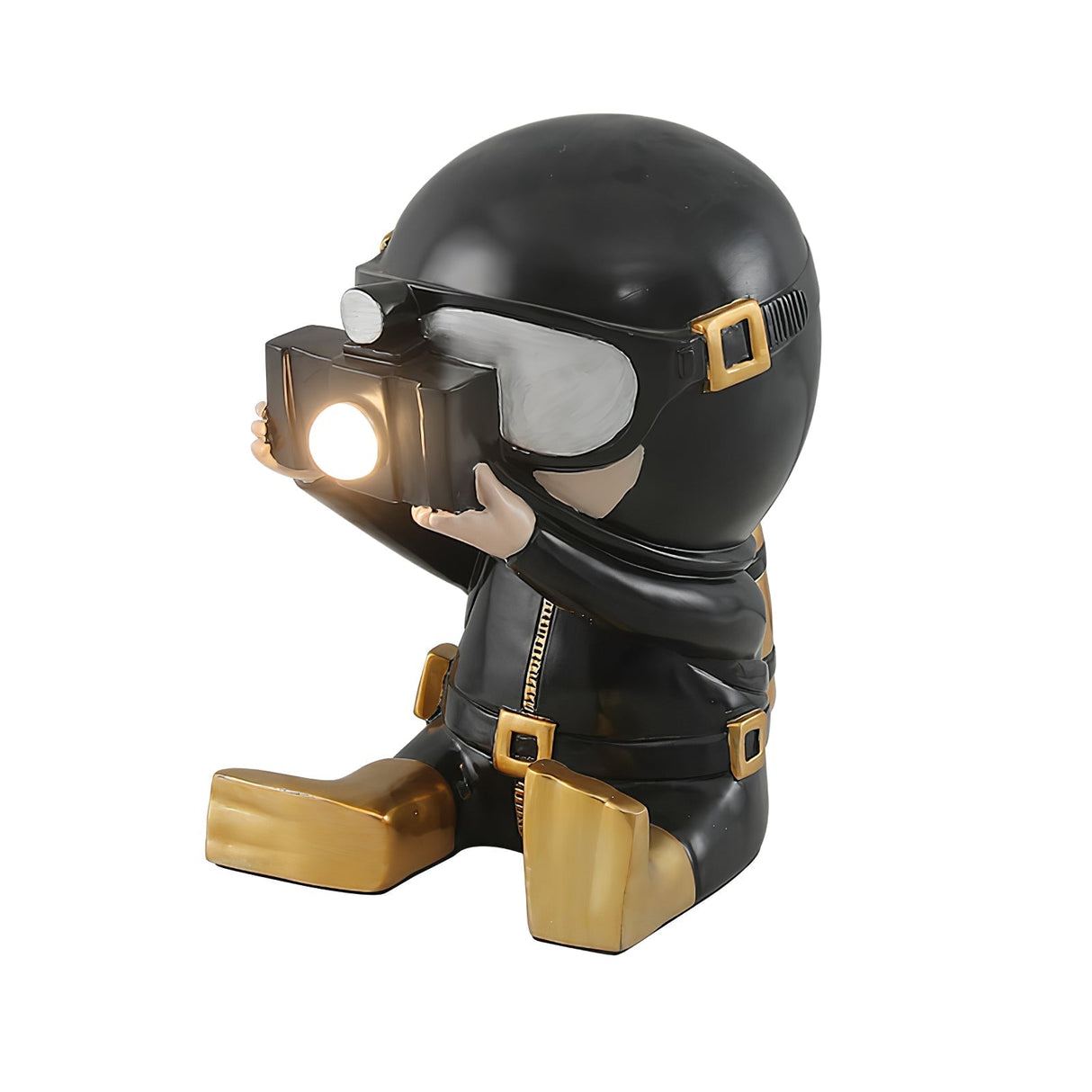 Contemporary Diver Table Lamp Decorative Resin Figurine Light - Product detail 17