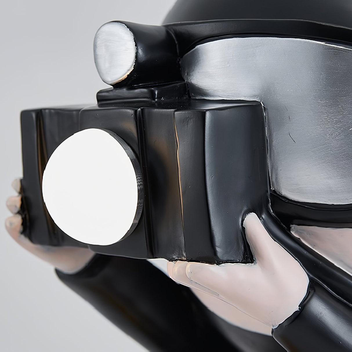 Contemporary Diver Table Lamp Decorative Resin Figurine Light - Product example