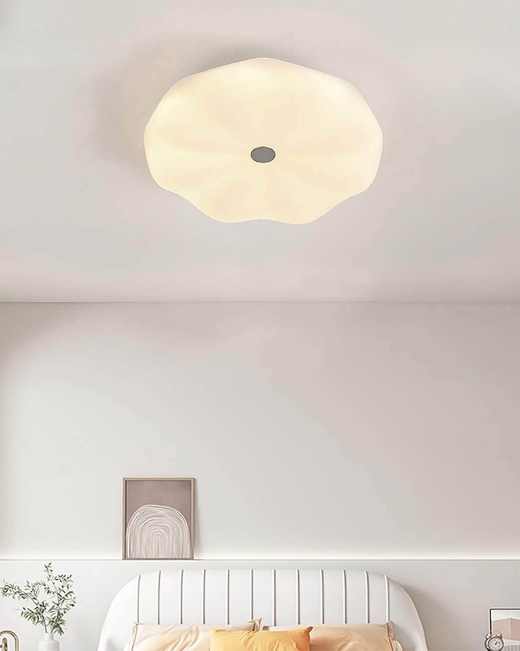 Modern Ceiling Light Round Minimalist Design - Product example