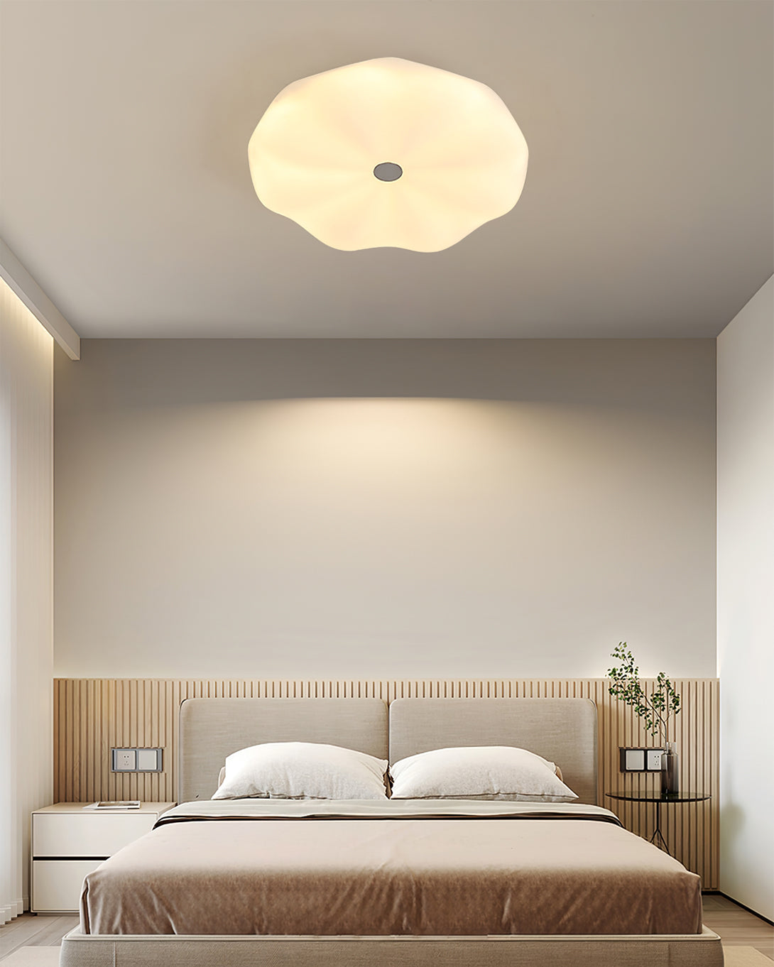 Modern Ceiling Light Round Minimalist Design - Product detail 9