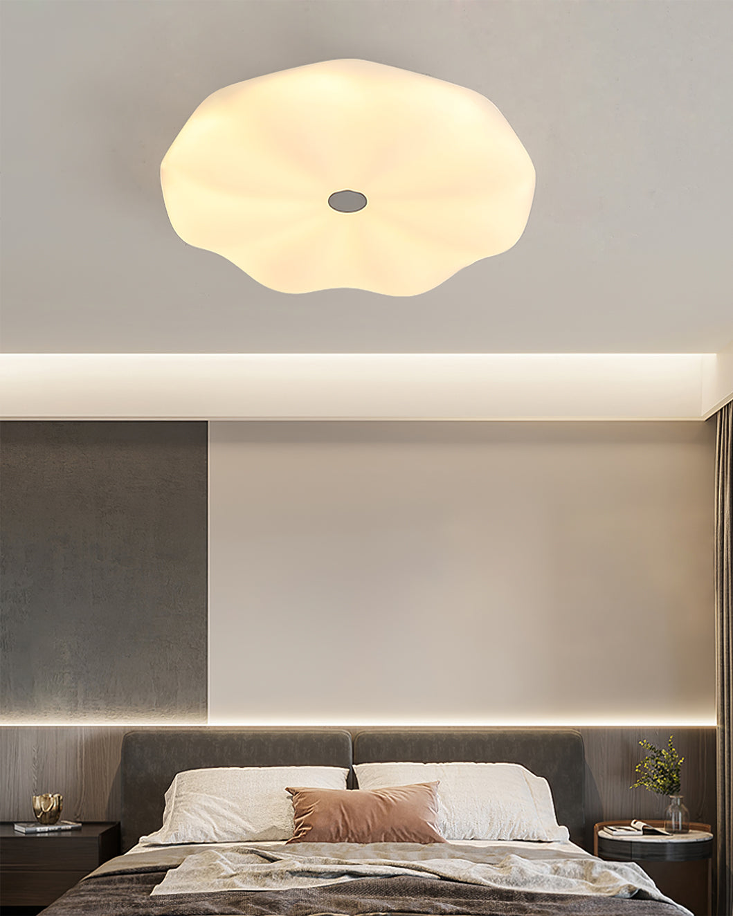 Modern Ceiling Light Round Minimalist Design - Product detail 7