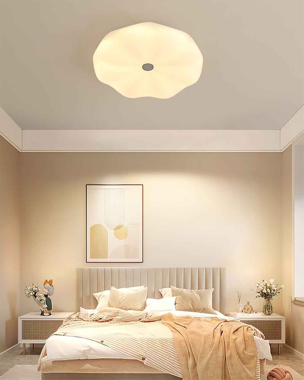 Modern Ceiling Light Round Minimalist Design - Product detail 11