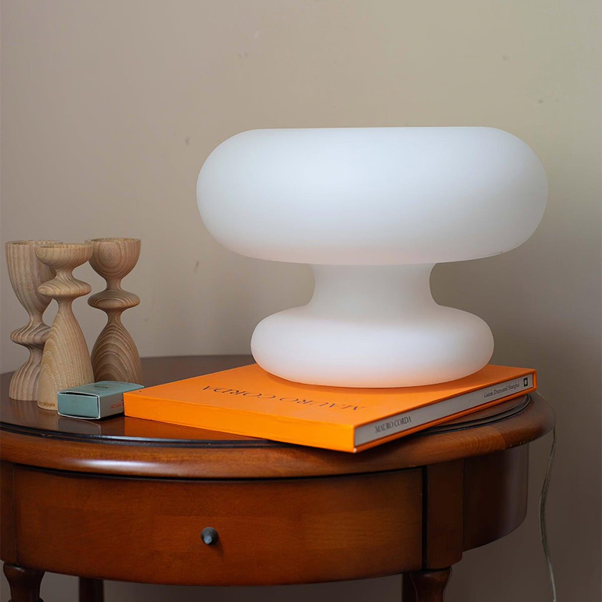 Modern LED Table Lamp Ring Shape Design With Soft Glow - Product detail 5