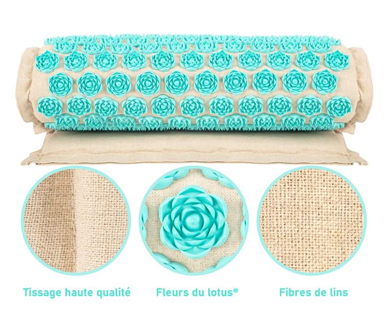 Acupressure Mat Set Eco-Friendly Pain Relief with Pillow and Carry Bag - Product detail 7