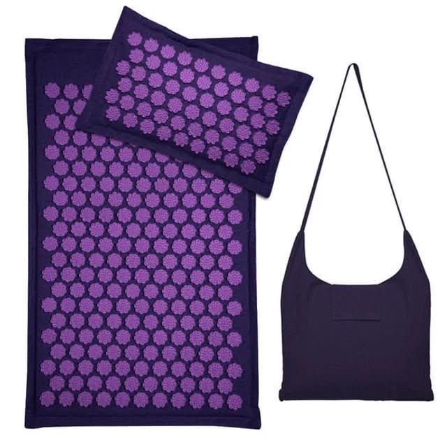 Acupressure Mat Set Eco-Friendly Pain Relief with Pillow and Carry Bag - Product detail 9