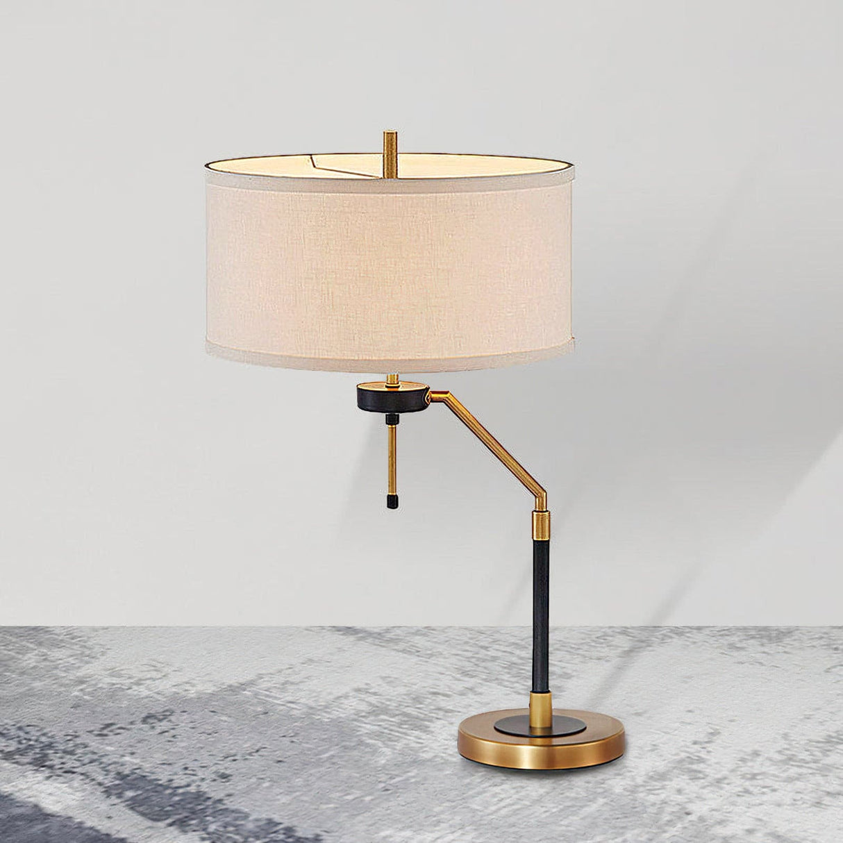 Modern Table Lamp Adjustable Brass Metal Design - Product example