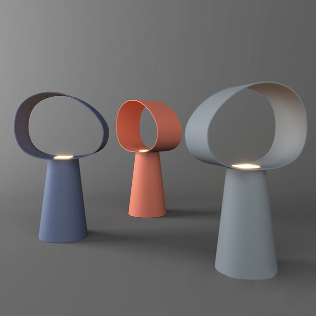 Modern Table Lamp  Sculptural Elliptical Design - Product detail 14