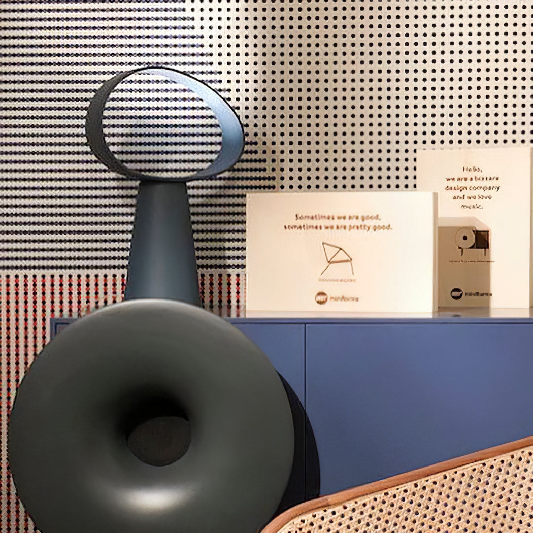 Modern Table Lamp  Sculptural Elliptical Design - Product detail 23