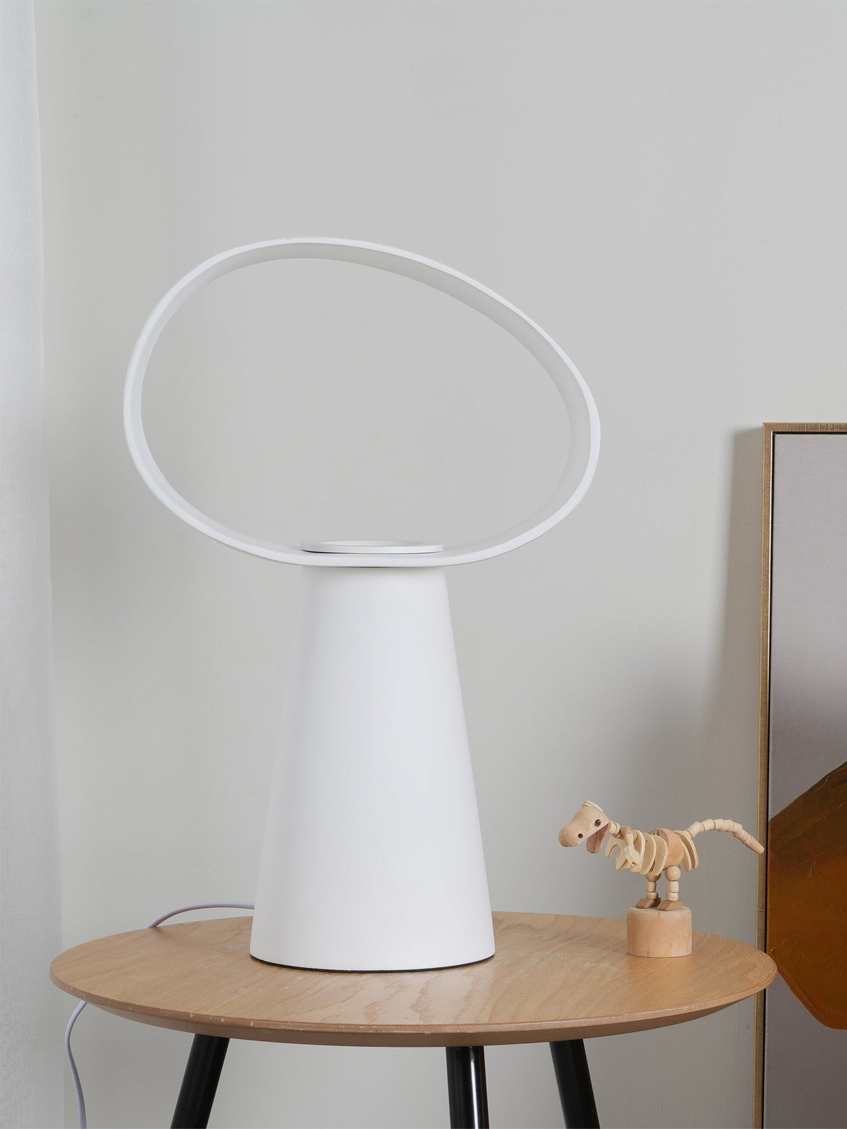 Modern Table Lamp  Sculptural Elliptical Design - Product detail 13