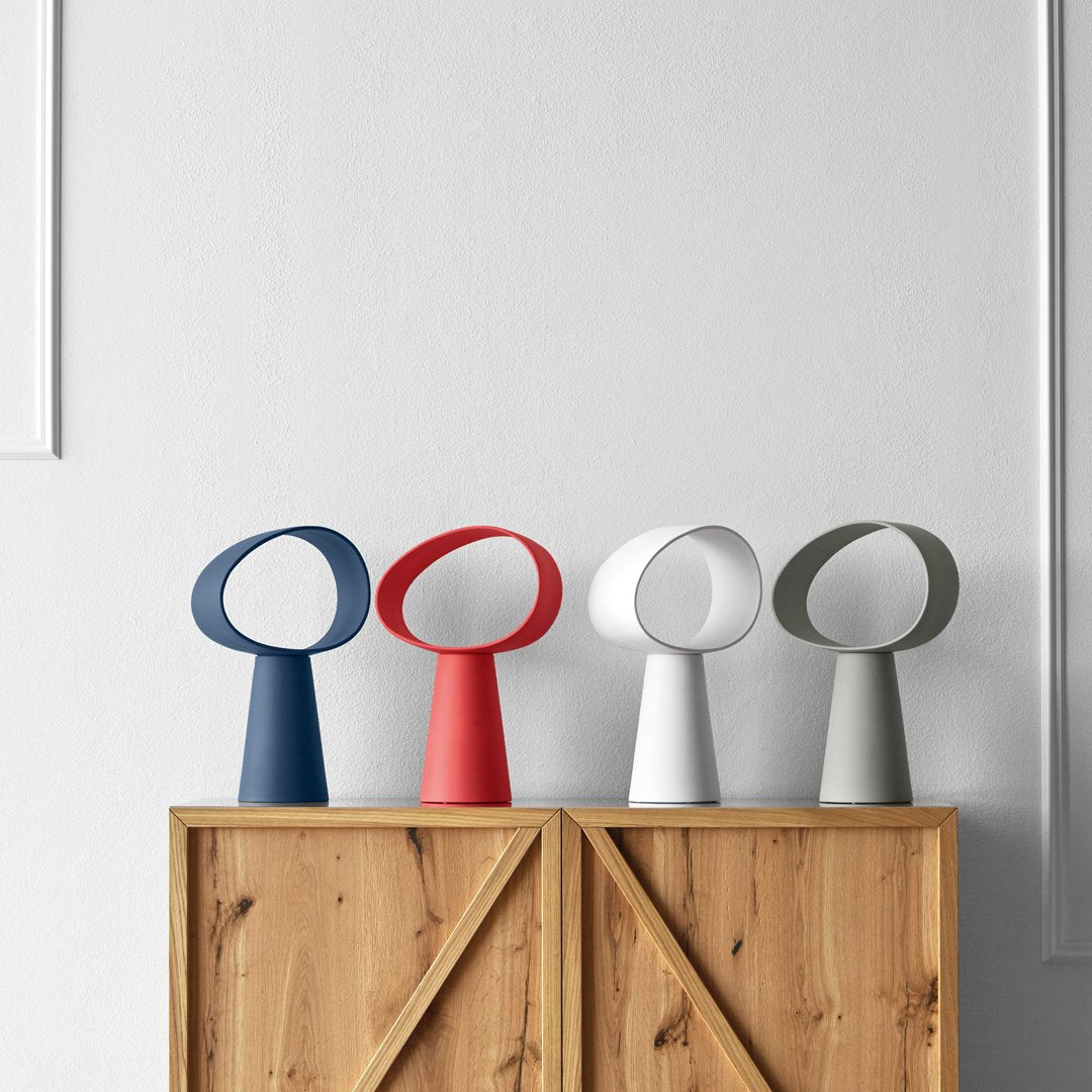 Modern Table Lamp  Sculptural Elliptical Design - Detailed view