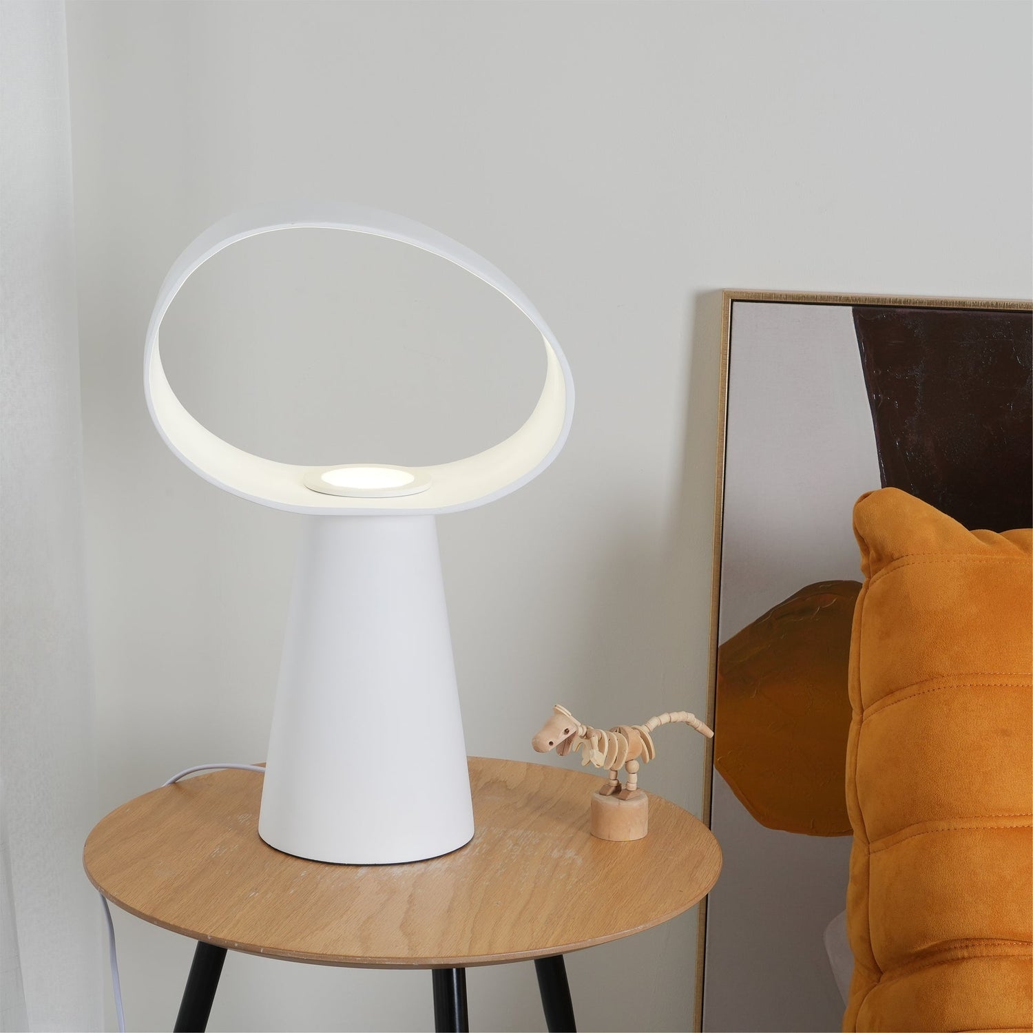 Modern Table Lamp  Sculptural Elliptical Design - Product detail 10