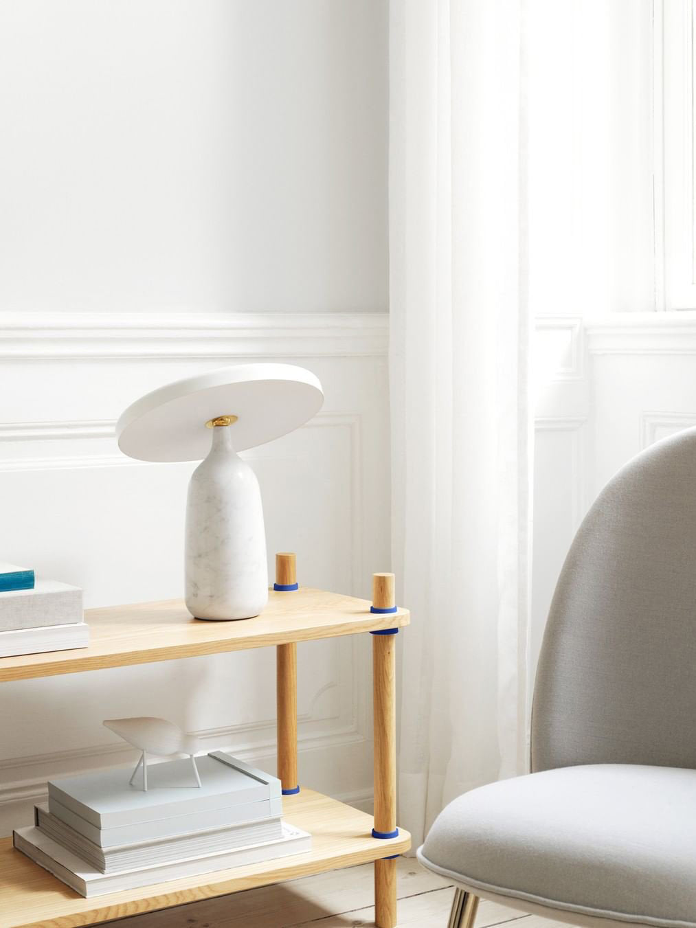 Modern Marble Table Lamp Adjustable Metal Shade - Product detail 9
