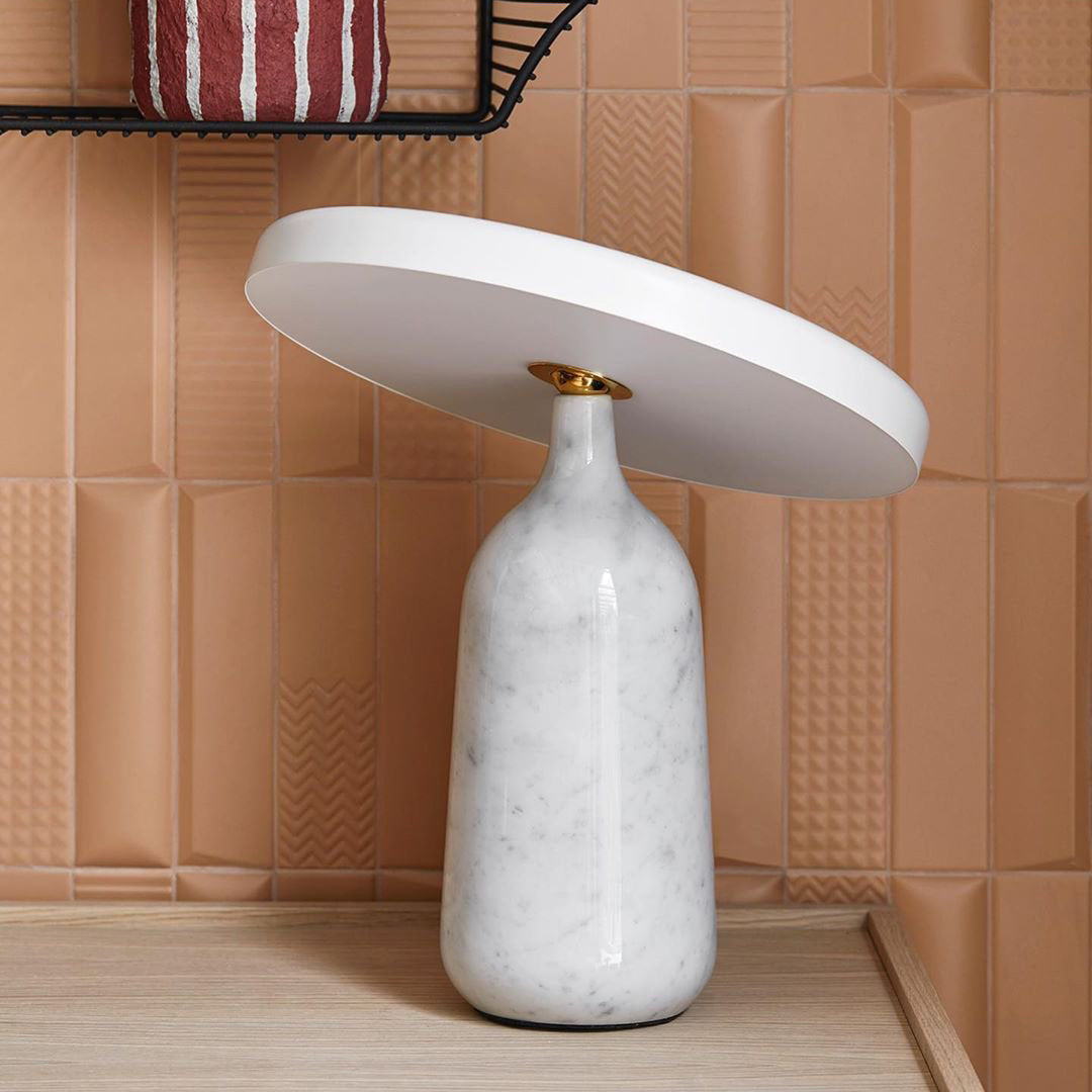 Modern Marble Table Lamp Adjustable Metal Shade - Product detail 5
