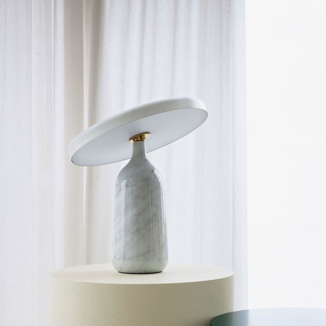 Modern Marble Table Lamp Adjustable Metal Shade - Product detail 28