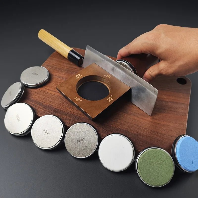 Diamond Knife Sharpener Adjustable 4-Angle Rolling System - Product detail 6