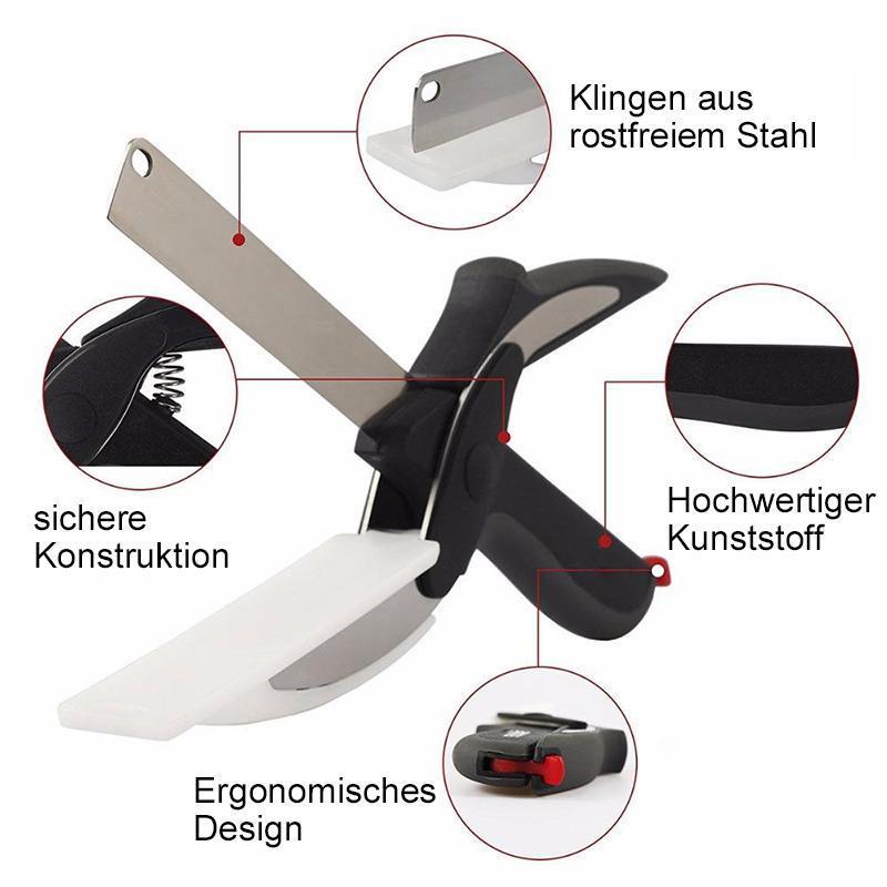 Multi-Function Kitchen Scissors 3-in-1 Smart Cutting Board Design - Product detail 4
