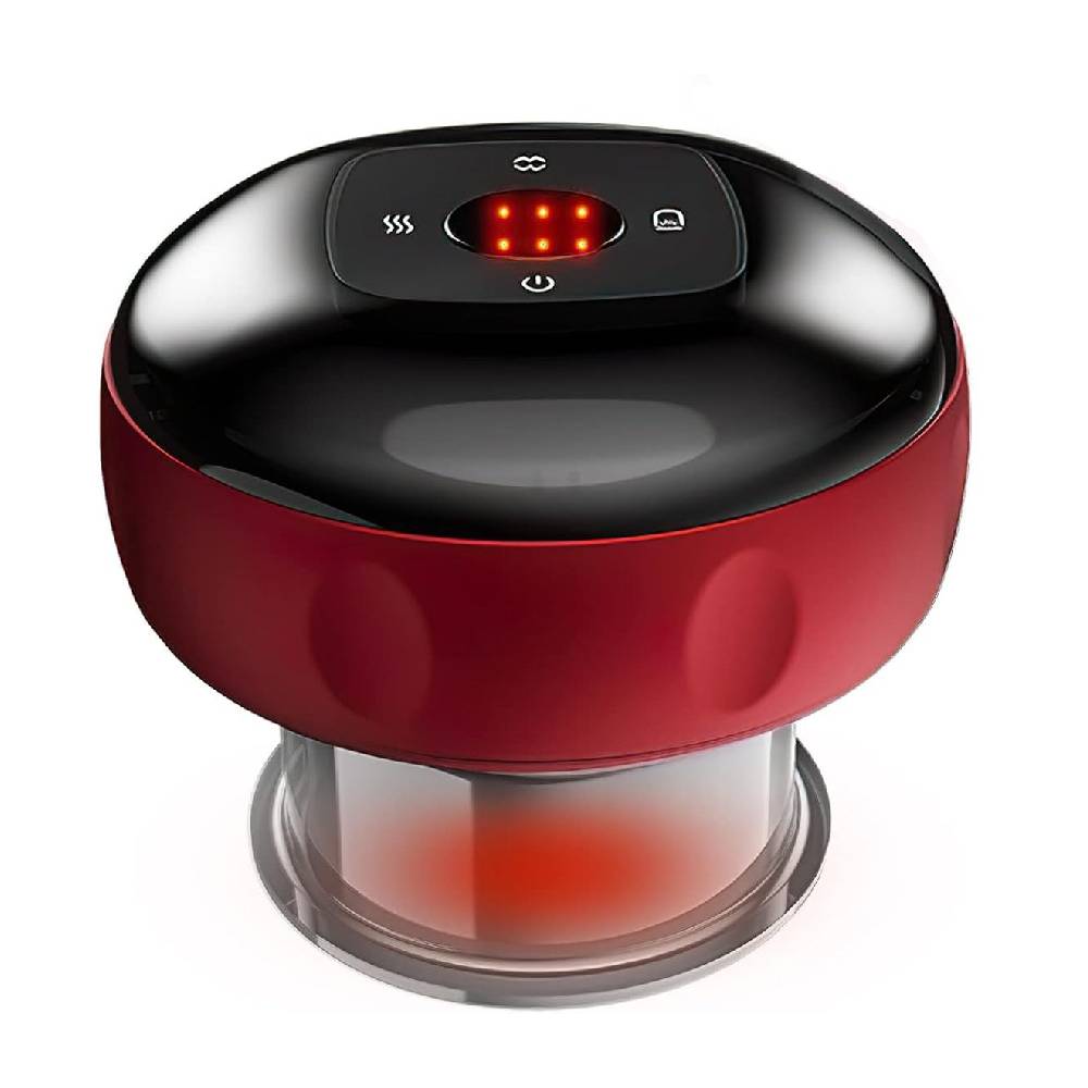 Smart Cupping Massage Device  Digital Control With Heat Therapy - Detailed view
