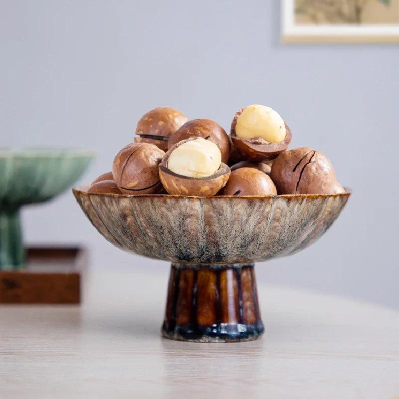 Modern Ceramic Bowl Elevated Sage Green Design - Product detail 6