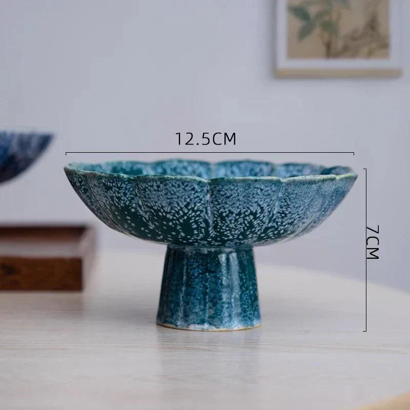 Modern Ceramic Bowl Elevated Sage Green Design - Product detail 7